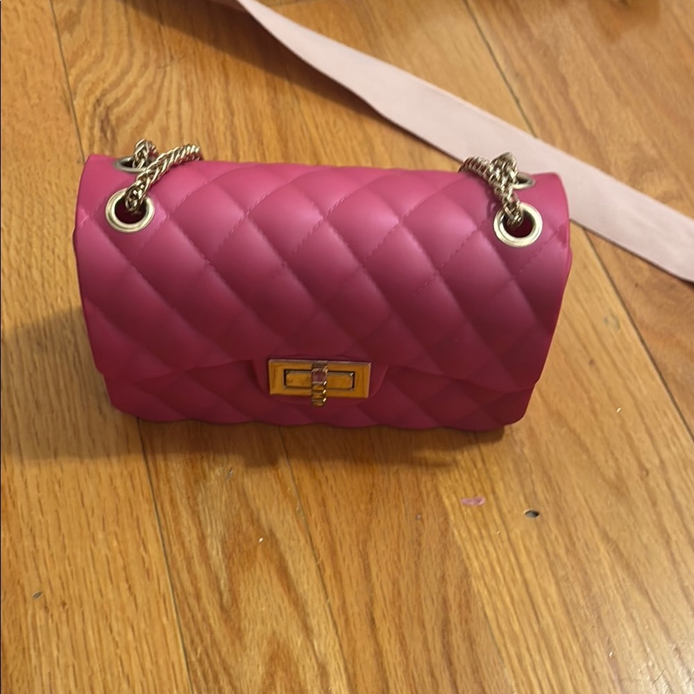 Pink Quilted Women's Bag